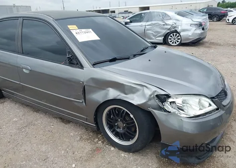 2004 Honda Civic Lx from USA, damaged, VIN 2HGES15554H594260